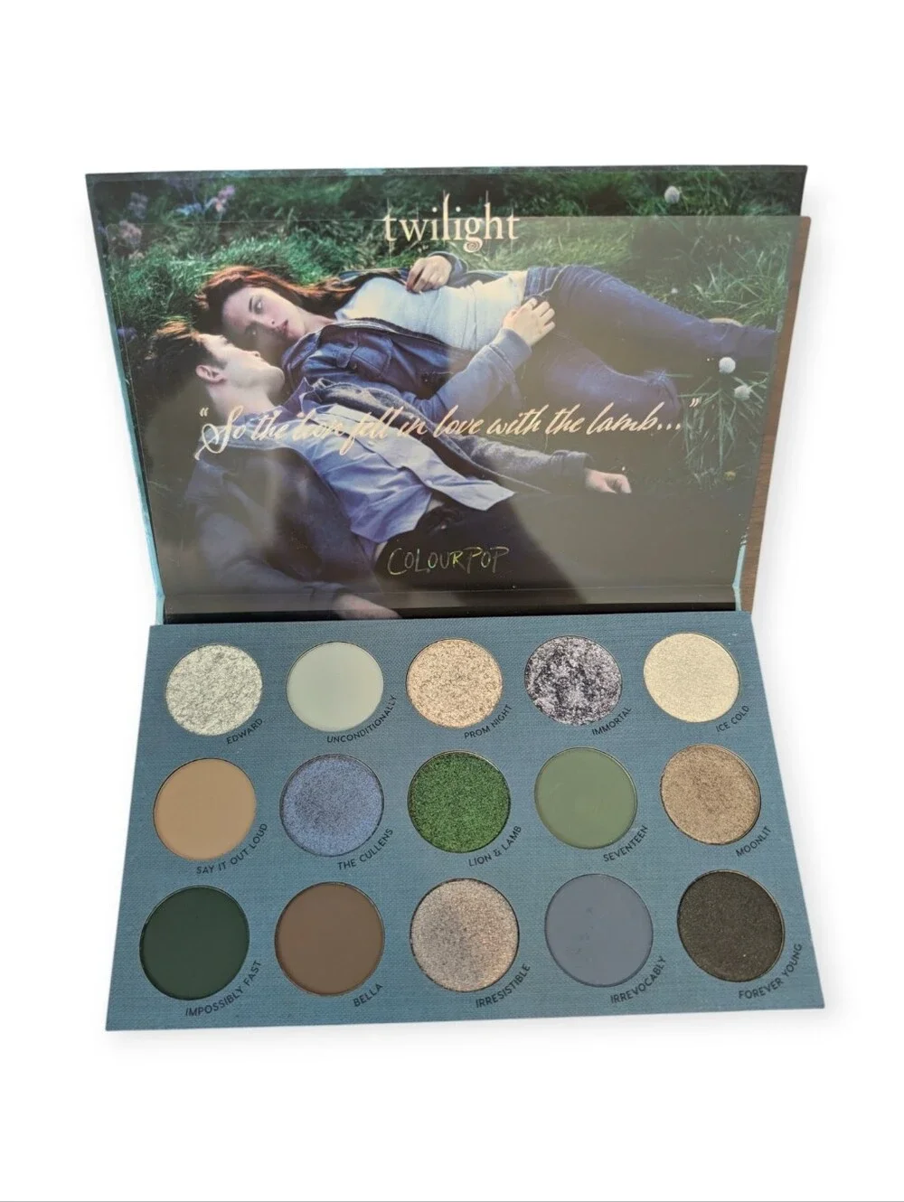 ColourPop x Twilight Eyeshadow Palette 15 Pan Limited Edition Makeup